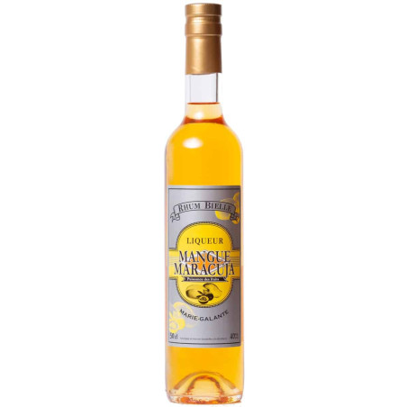 BIELLE - LIQUEUR MANGUE MARACUDJA - 40% - 50CL