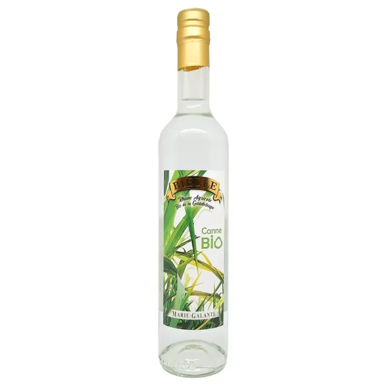 BIELLE - RHUM BLANC - CANNE BIO - 59% - 50CL BIELLE - RHUM BLANC - CANNE BIO - 59% - 50CL