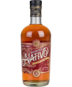 AUTENTICO NATIVO - OVER PROOF RUM - 54% - 70CL