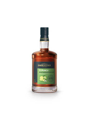 DARBOUSSIER - TI-PUNCH - RHUM VIEUX & CITRON VERT - 40% - 70CL