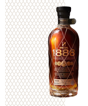 BRUGAL - 1888 - DOBLEMENTE ANEJADO - GRAN RESERVA - 40% - 70CL