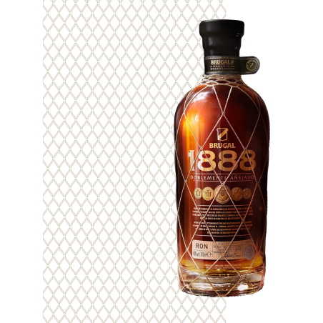BRUGAL - 1888 - DOBLEMENTE ANEJADO - GRAN RESERVA - 40% - 70CL