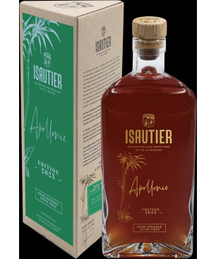 ISAUTIER - RHUM AGRICOLE EXTRA VIEUX - APOLLONIE - 58% - 70CL