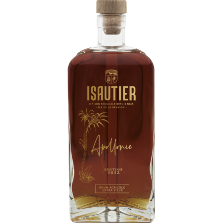 ISAUTIER - RHUM AGRICOLE EXTRA VIEUX - APOLLONIE - 58% - 70CL