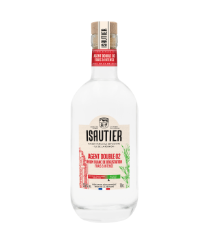 ISAUTIER - RHUM BLANC - AGENT DOUBLE 02 - 55% - 70CL