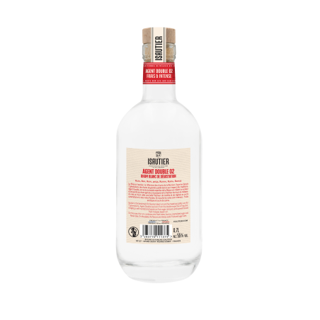 ISAUTIER - RHUM BLANC - AGENT DOUBLE 02 - 55% - 70CL