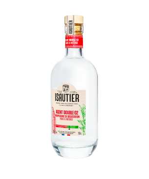 ISAUTIER - RHUM BLANC - AGENT DOUBLE 02 - 55% - 70CL