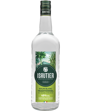 ISAUTIER - RHUM BLANC TRADITIONNEL - 49% - 100CL