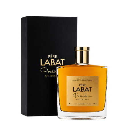 PÈRE LABAT - RHUM VIEUX - POSÉIDON - 2007 - 54% - 70CL