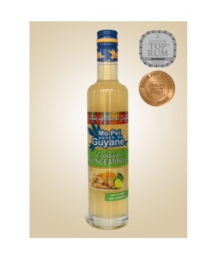 DÉLICES DE GUYANE - MO PEYI PUNCH - COCKTAIL GINGEMBRE - 18% - 50CL