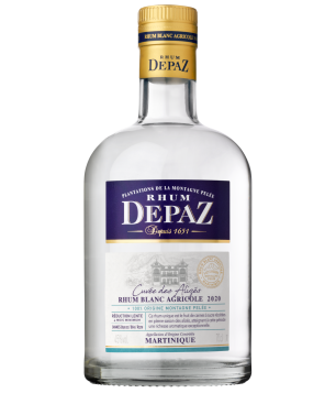 DEPAZ - RHUM BLANC - CUVÉE DES ALIZÉS - 45% - 70CL