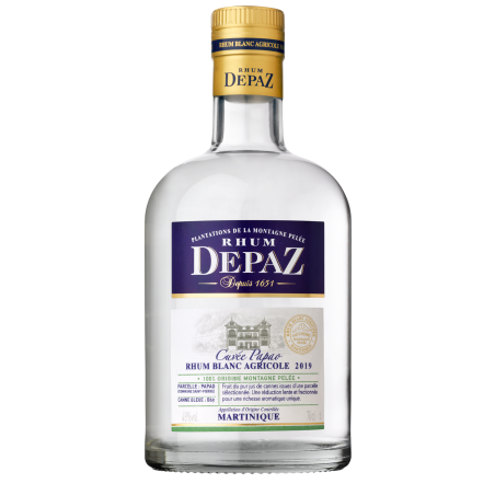 DEPAZ - RHUM BLANC - CUVÉE PAPAO - 2020 - 48% - 70CL