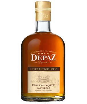 DEPAZ - RHUM VIEUX - CUVÉE VICTOR DEPAZ - 41% - 70CL
