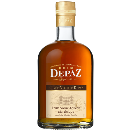 DEPAZ - RHUM VIEUX - CUVÉE VICTOR DEPAZ - 41% - 70CL