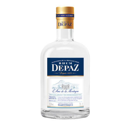 DEPAZ - RHUM BLANC - BIO - L'ÂME DE LA MONTAGNE - 2024 - 50,5% - 70CL