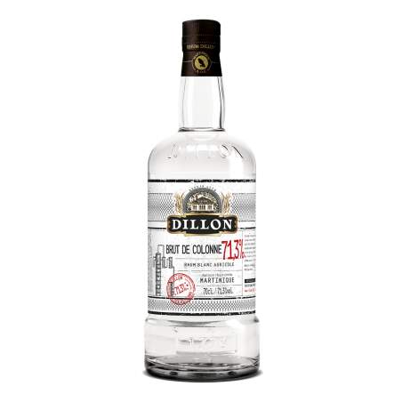 DILLON - RHUM BLANC - BRUT DE COLONNE - 71,3% - 70CL