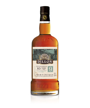 DILLON - RHUM VIEUX - XO - 9 ANS - 43% - 70CL