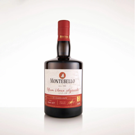MONTEBELLO - RHUM VIEUX - 3 ANS - 42% - 70CL