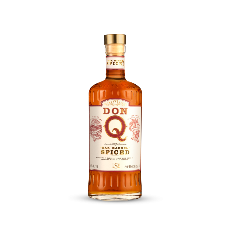 DON Q - OAK BARREL - SPICED - 45% - 70CL DON Q - OAK BARREL - SPICED - 45% - 70CL