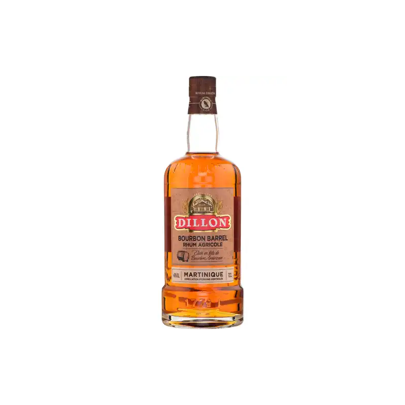 DILLON - RHUM AMBRÉ - BOURBON BARREL - 41% - 70CL DILLON - RHUM AMBRÉ - BOURBON BARREL - 41% - 70CL