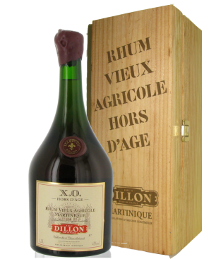 DILLON - RHUM VIEUX - XO - COFFRET BOIS - 43% - 1,5L
