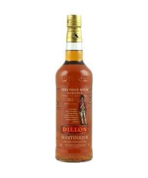 DILLON - RHUM VIEUX - XO GRENADIER - 43% - 70CL