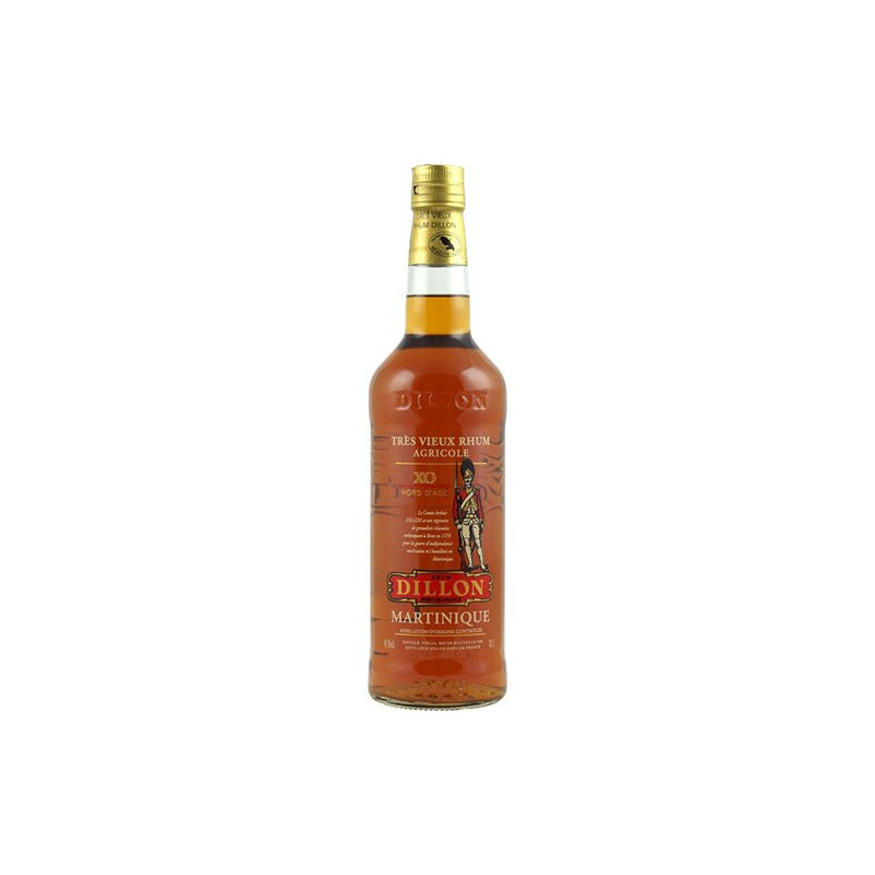 DILLON - RHUM VIEUX - XO GRENADIER - 43% - 70CL DILLON - RHUM VIEUX - XO GRENADIER - 43% - 70CL