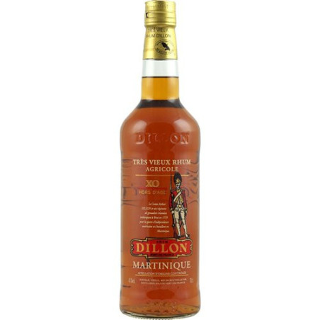 DILLON - RHUM VIEUX - XO GRENADIER - 43% - 70CL