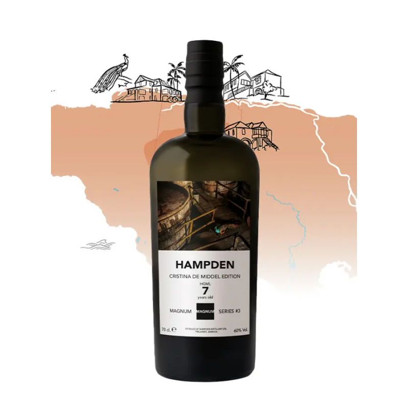HAMPDEN - MAGNUM SERIES 3 - 7 ANS - HGML - 60% - 70CL HAMPDEN - MAGNUM SERIES 3 - 7 ANS - HGML - 60% - 70CL