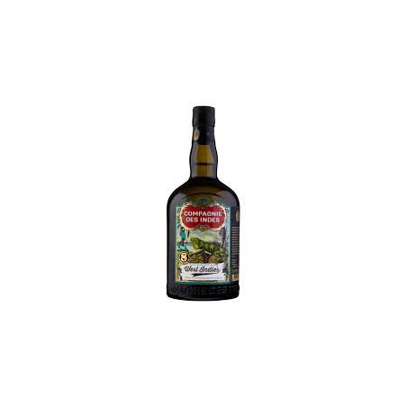 COMPAGNIE DES INDES - WEST INDIES - 8 ANS - 40% - 70CL