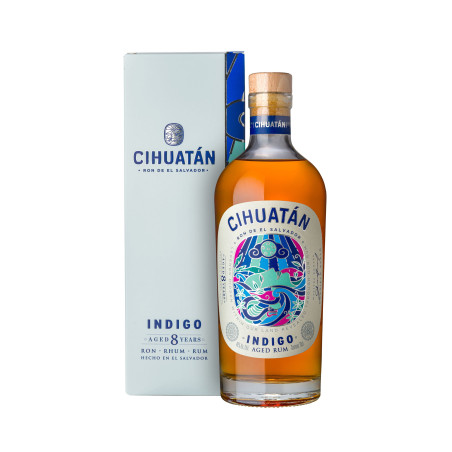 CIHUATÁN - RHUM VIEUX - INDIGO - 8 ANS - 40% - 70CL