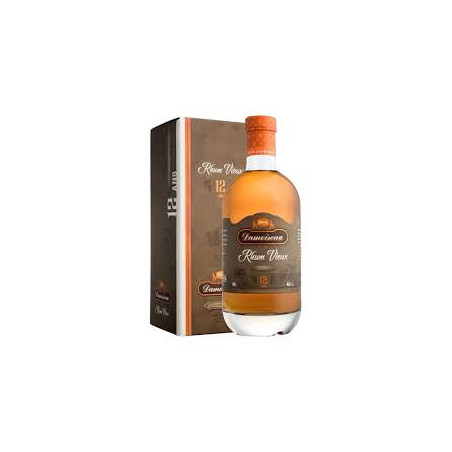 DAMOISEAU - RHUM VIEUX - 12 ANS - 42% - 70CL