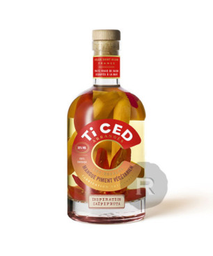TI CED - CHAÇA - MANGUE PIMENT VÉGÉTARIEN - 36% - 70CL