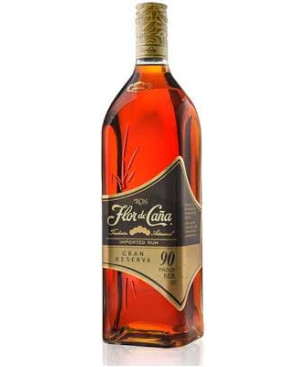 FLOR DE CAÑA - GRAN RESERVA - 90 PROOF - 45% - 70CL