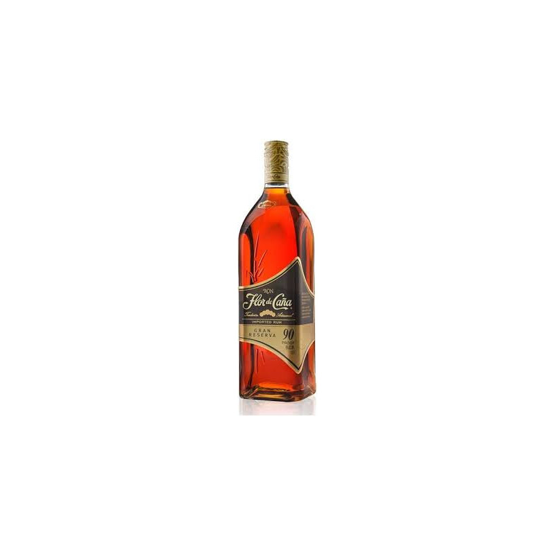 FLOR DE CAÑA - GRAN RESERVA - 90 PROOF - 45% - 70CL FLOR DE CAÑA - GRAN RESERVA - 90 PROOF - 45% - 70CL