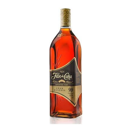 FLOR DE CAÑA - GRAN RESERVA - 90 PROOF - 45% - 70CL
