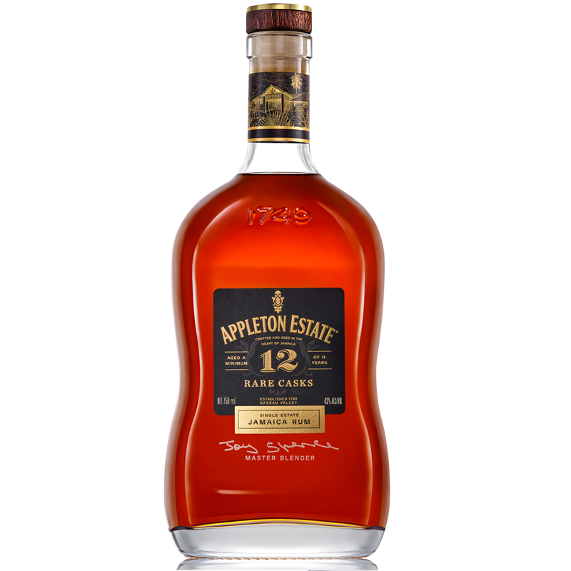 APPLETON ESTATE - RARE CASKS - 12 ANS - 43% - 70CL APPLETON ESTATE - RARE CASKS - 12 ANS - 43% - 70CL