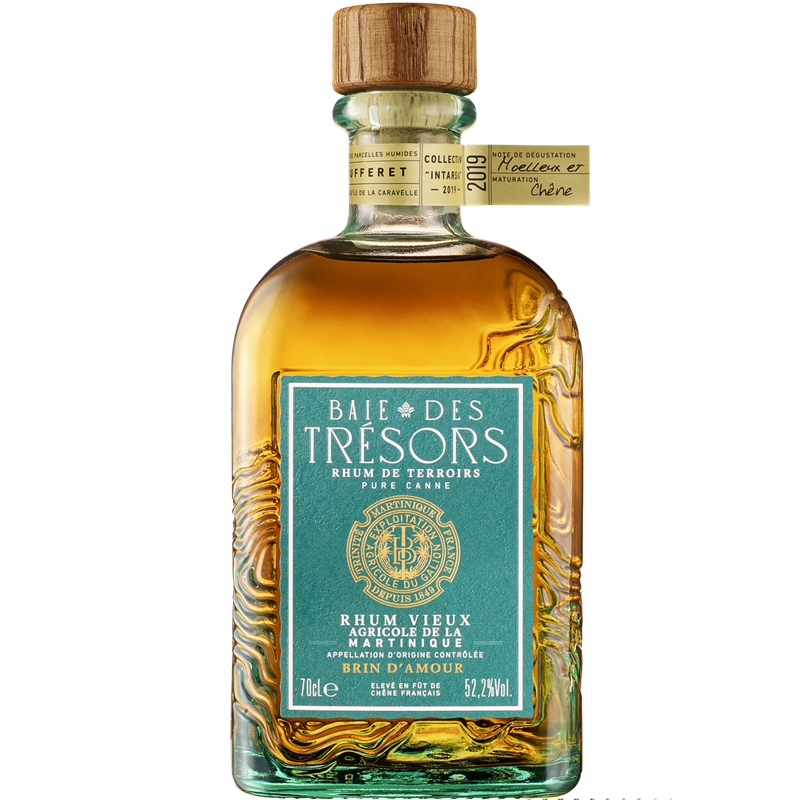 BAIE DES TRESORS - RHUM VIEUX - BRIN D'AMOUR - 2019 - 52,2% - 70CL BAIE DES TRESORS - RHUM VIEUX - BRIN D'AMOUR - 2019 - 52,2% - 70CL