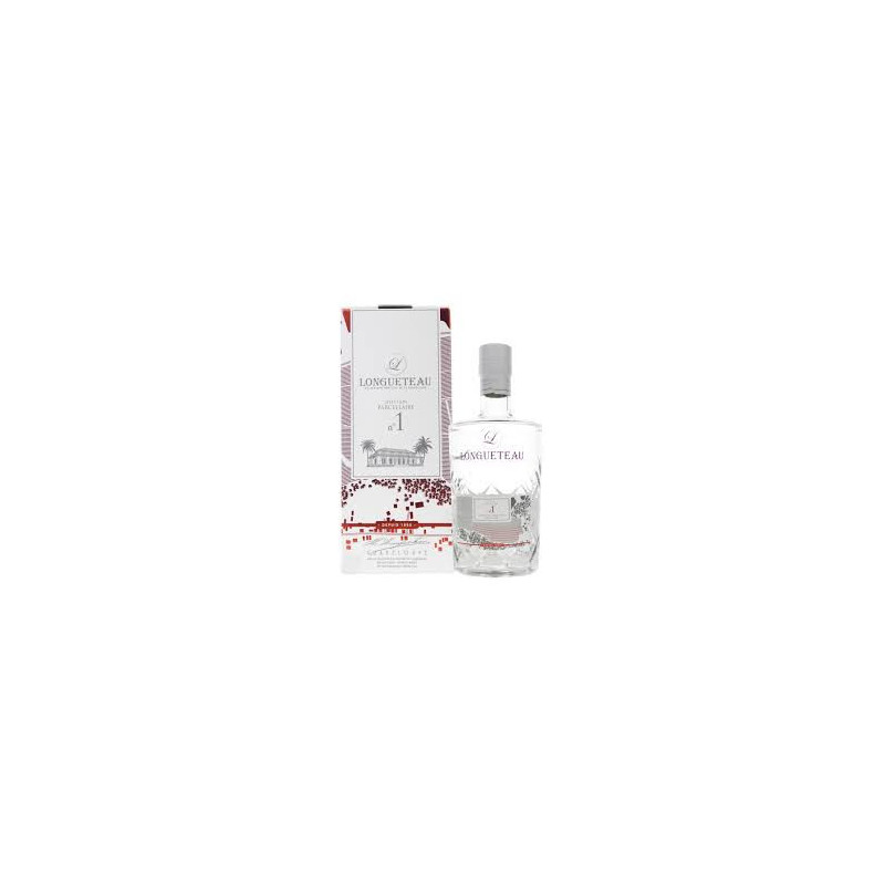 LONGUETEAU - RHUM BLANC - PARCELLAIRE N°1 - 55% - 70CL LONGUETEAU - RHUM BLANC - PARCELLAIRE N°1 - 55% - 70CL
