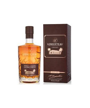 LONGUETEAU - RHUM VIEUX - CONCERTO - 48,4% - 70CL