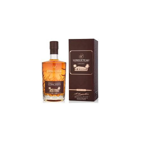 LONGUETEAU - RHUM VIEUX - CONCERTO - 48,4% - 70CL