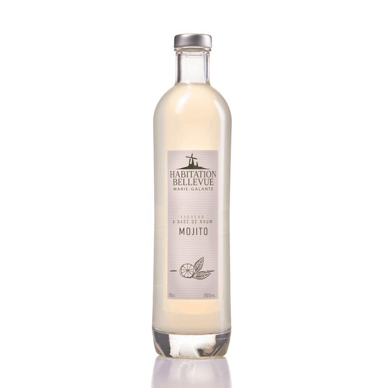 HABITATION BELLEVUE - LIQUEUR MOJITO - 25% - 70CL HABITATION BELLEVUE - LIQUEUR MOJITO - 25% - 70CL