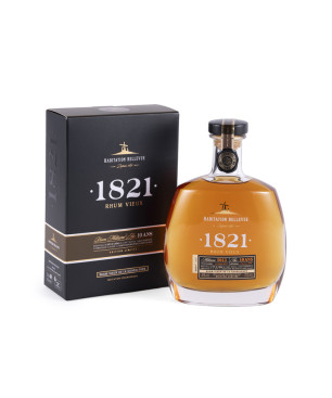 HABITATION BELLEVUE - RHUM VIEUX - 1821 - MILLÉSIME 2013 - 10 ANS - 45% - 70CL