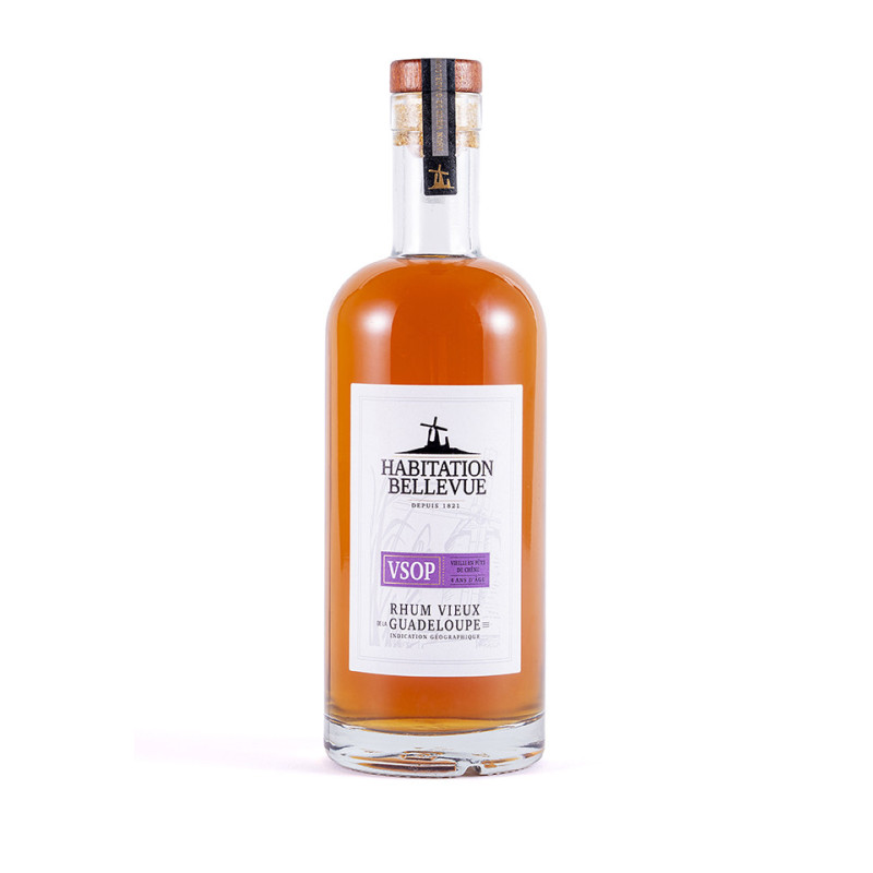 HABITATION BELLEVUE - RHUM VIEUX - VSOP - 45% - 70CL