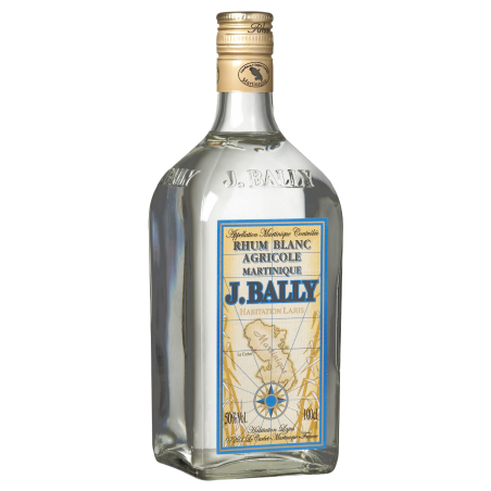 J.BALLY - RHUM BLANC - 50% - 1L