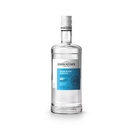 DARBOUSSIER - RHUM BLANC - PLATINUM - 40% - 100CL