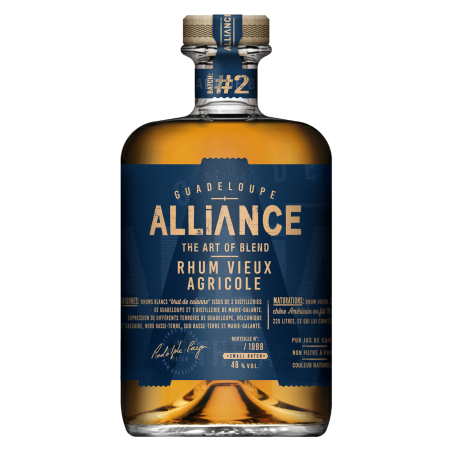 ALLIANCE - RHUM VIEUX - 3 ANS - 46% - 70CL