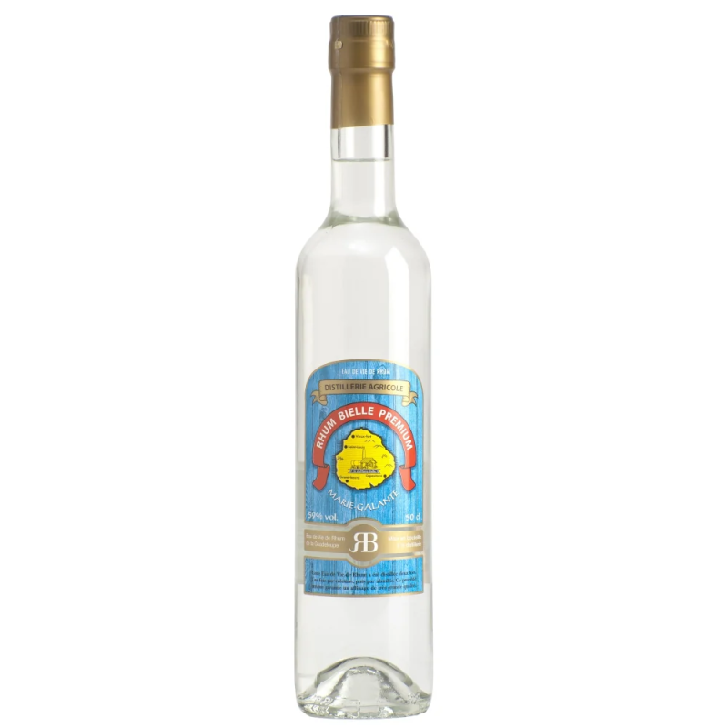 BIELLE - RHUM BLANC - 59% - 50CL BIELLE - RHUM BLANC - 59% - 50CL