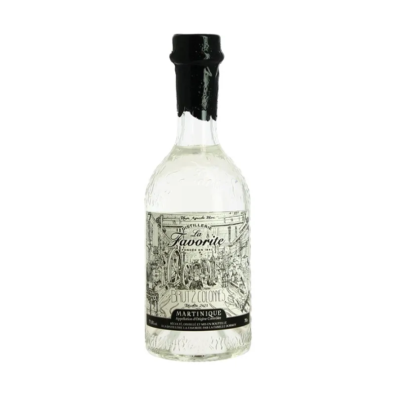 LA FAVORITE - RHUM BLANC - BRUT 2 COLONNES 2021 - 71,8% - 70CL LA FAVORITE - RHUM BLANC - BRUT 2 COLONNES 2021 - 71,8% - 70CL