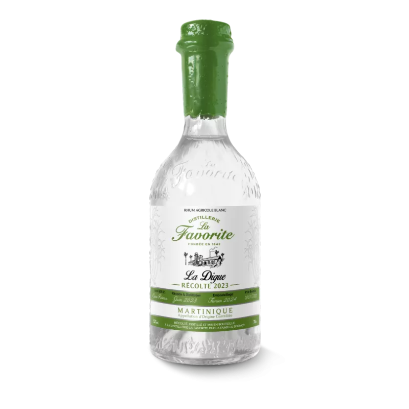 LA FAVORITE - RHUM BLANC - LA DIGUE 2021 - 52% - 70CL LA FAVORITE - RHUM BLANC - LA DIGUE 2021 - 52% - 70CL